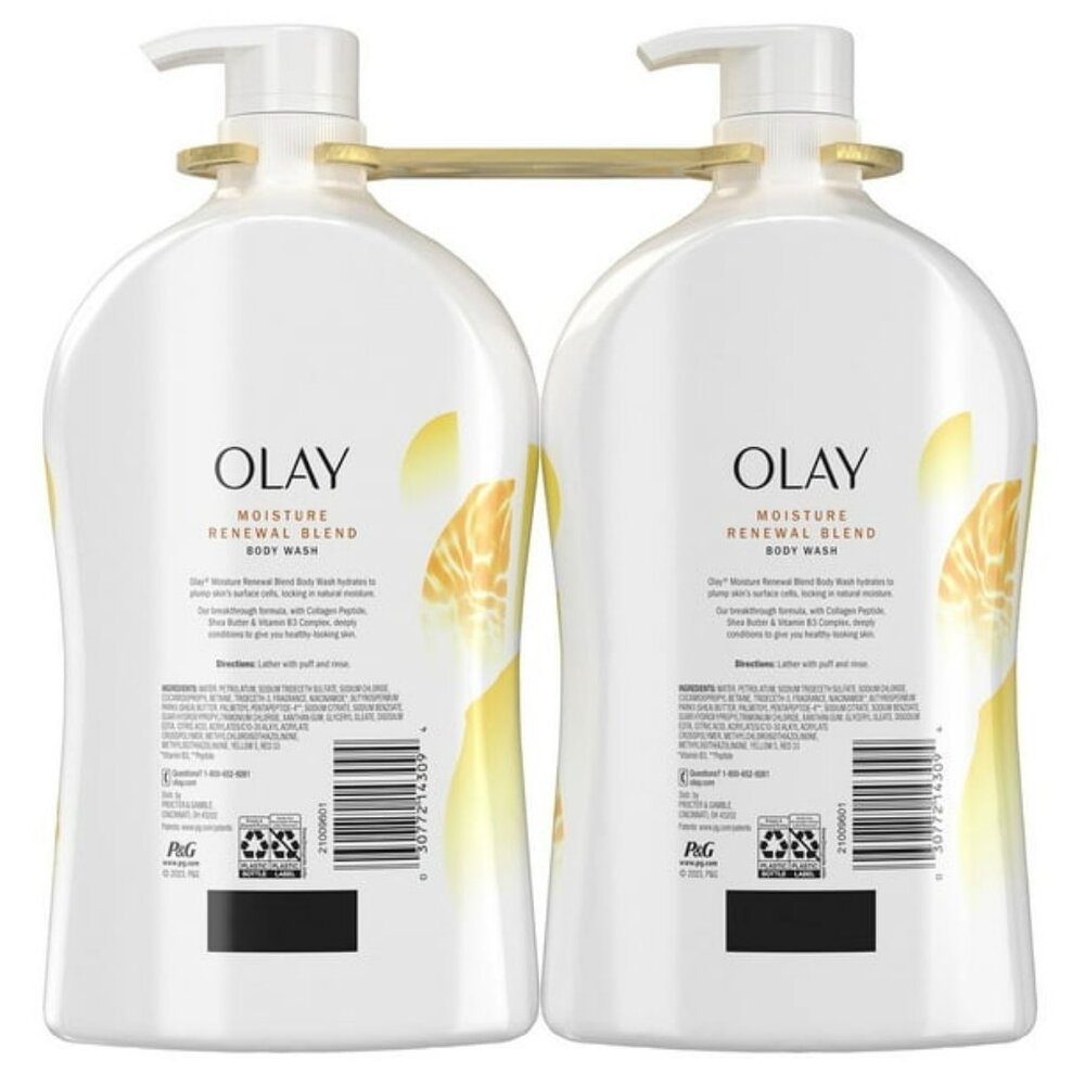 Olay Moisture Renewal Blend Body Wash, 35 fl. oz., 2 pk. - Picture 7 of 8